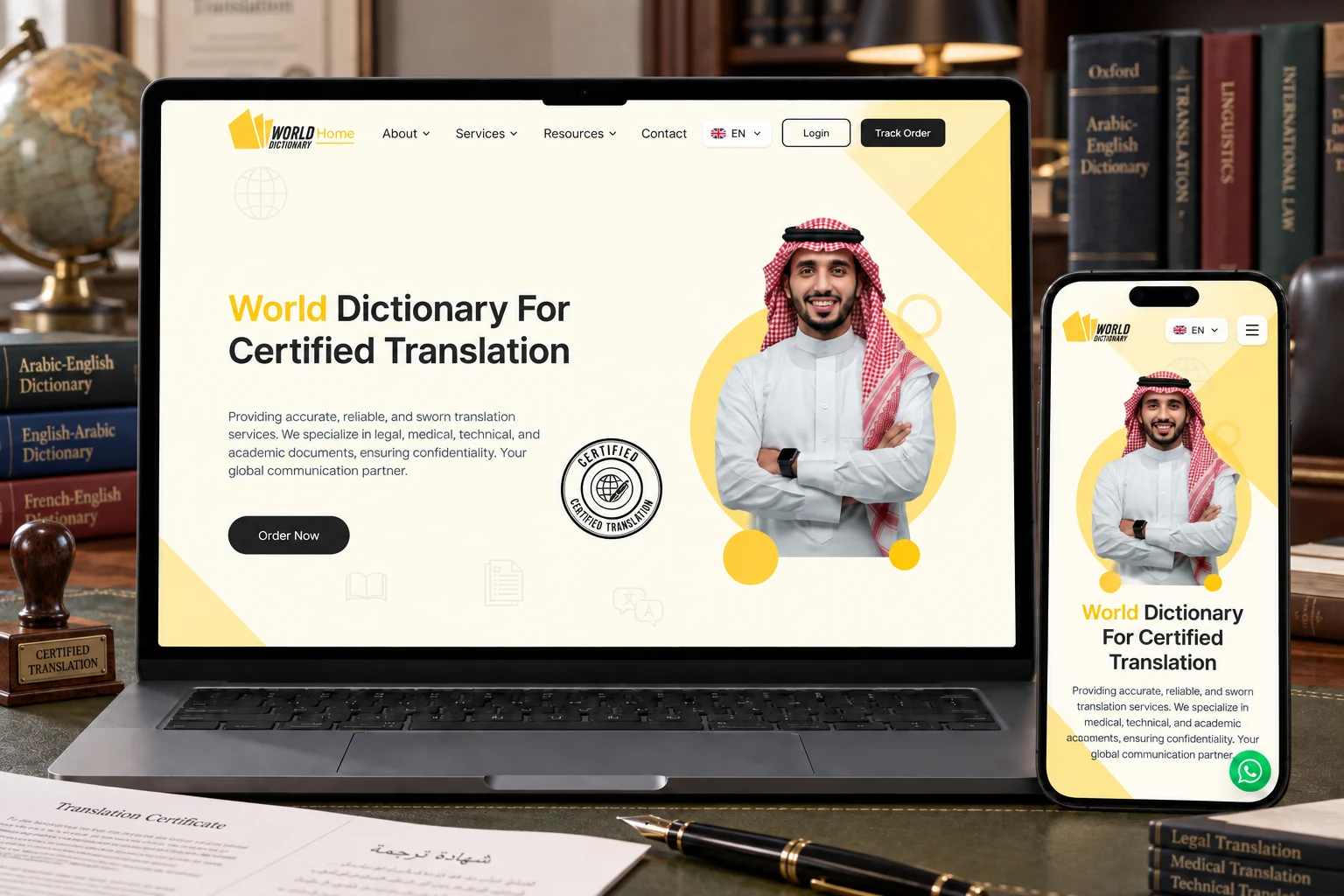 World Dictionary project preview