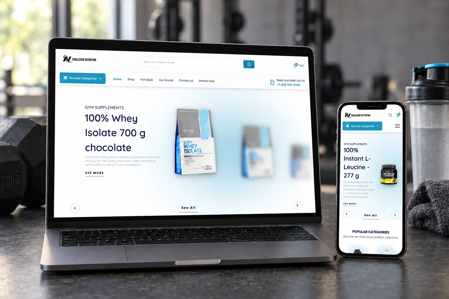 Challenge Nutrition project preview