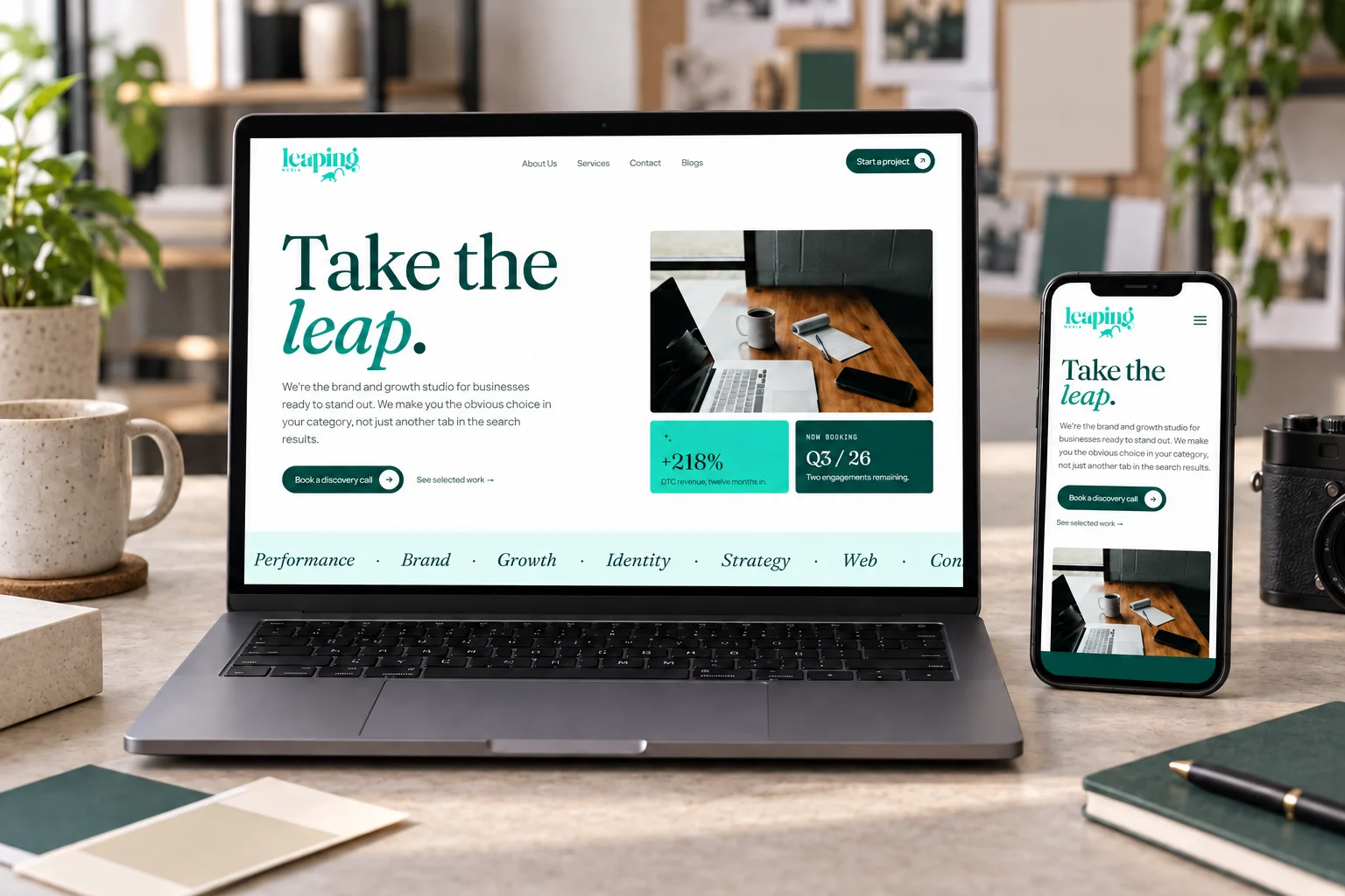 Leaping Lemur Media project preview